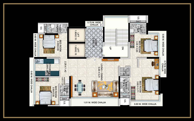 4bhk